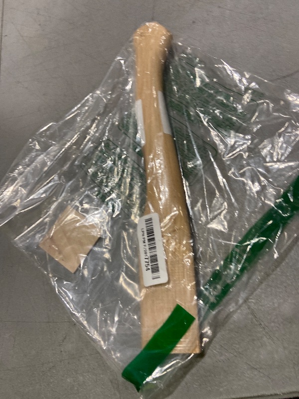 Photo 1 of 1 pack American Hickory Axe handle replacement for 14" axes that use 1-1/4 pound heads Complete Set with Wooden and Steel Wedges - Hatchet handle replacement - hickory hatchet handle replacement axe