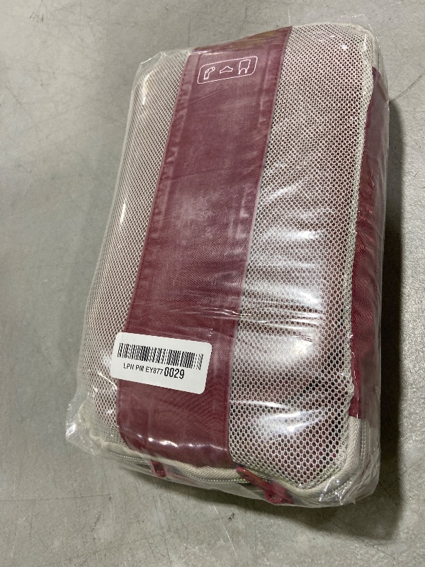 Photo 1 of 10 Set Compression Packing Cubes for Travel Essentials,Compressible Expandable Packing Cubes for Suitcase,OlarHike Luggage Organizer Bags for Travel,Handy Helper for Organizing Clothes(Wine Red)