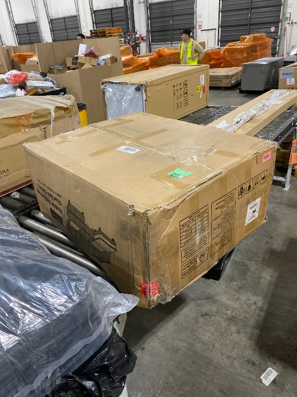 Photo 1 of MISSING MULTIPLE PIECES------------------SELLING FOR PARTS ONLY -------------------------Vesgantti 108" U Shaped Sectional Couch, Comfy Cloud Modular Sectional Sofa with 2 Ottoman Deep Seat Corduroy Modern Cloud Sofa, Modular Sofas for Living Room, Bedroo