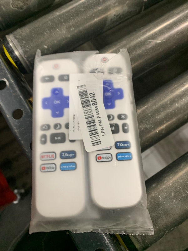 Photo 1 of (Pack of 2) Remote Control Only for TCL Onn Hisense Sharp Philips Westinghouse Insignia Element TLC Roku Smart TV Ruko Ruku Roko Remotes Replacement-1 Year Warranty