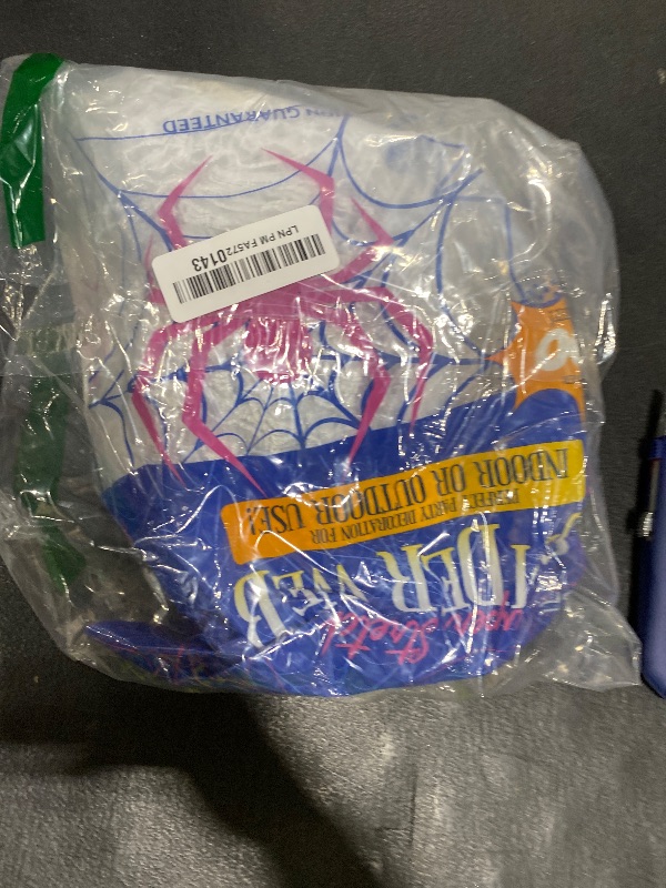 Photo 1 of 1000 sqft Spider Webs Halloween Decorations Bonus with 30 Fake Spiders, Super Stretch Cobwebs for Halloween Indoor and Outdoor Party Supplies