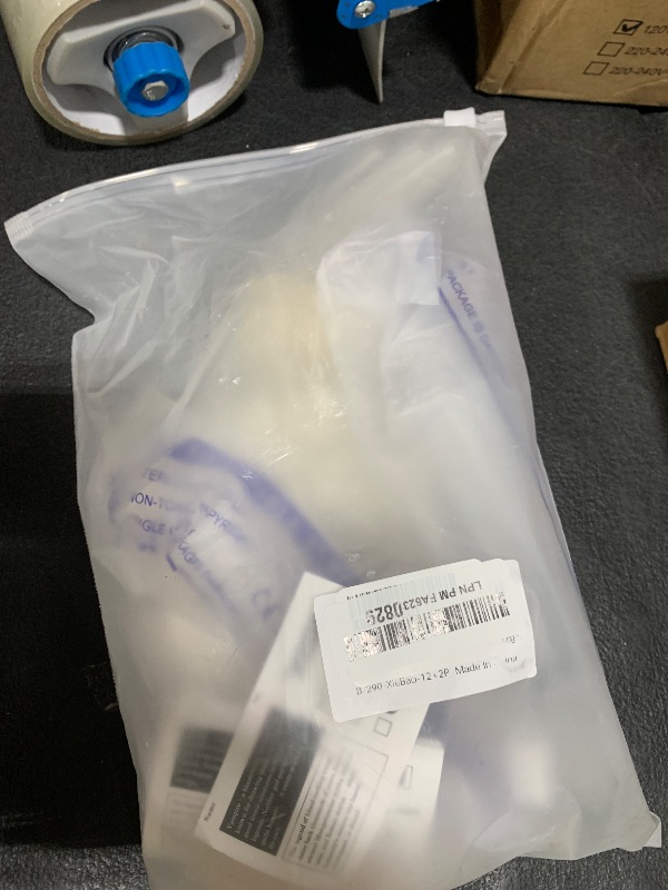 Photo 1 of 12 Pack Halloween Blood Bag Drink Containers, Reusable IV Blood Bags Pouches for Vampire Cosplay, Nurse, Medical, Horror Party Decorations, Doctor Nursing/RN Graduation, 12 Fl. Oz. Each + 2 Syringes