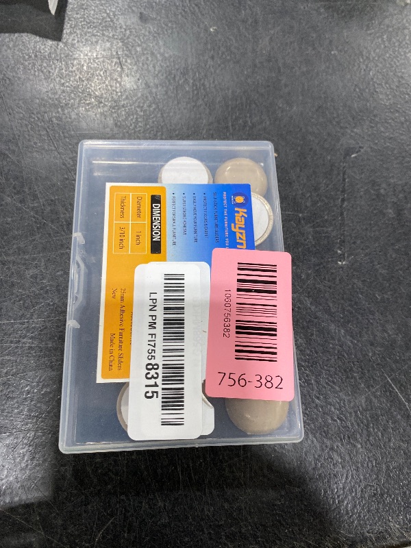 Photo 1 of 1 Inch Self-Stick Furniture Sliders, Kayzn 24 PCS Furniture Sliders for Carpet, Chair Sliders for Carpet - Easily Glide Any Items & Protect The Floor!