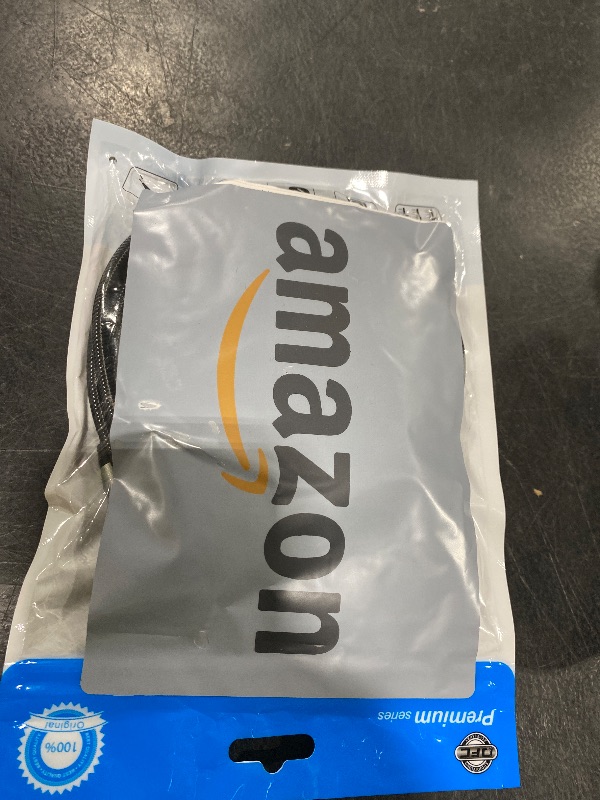 Photo 1 of 3.5 mm to 6.35 mm Audio Cable 15Ft, Gold-Plated Terminal Silver Color Zinc Alloy Housing 3.5mm 1/8" Male TRS to 6.35mm 1/4" Male TRS Nylon Braided Stereo Audio Cable for Cellphone, Amplifiers(15Ft/5M)