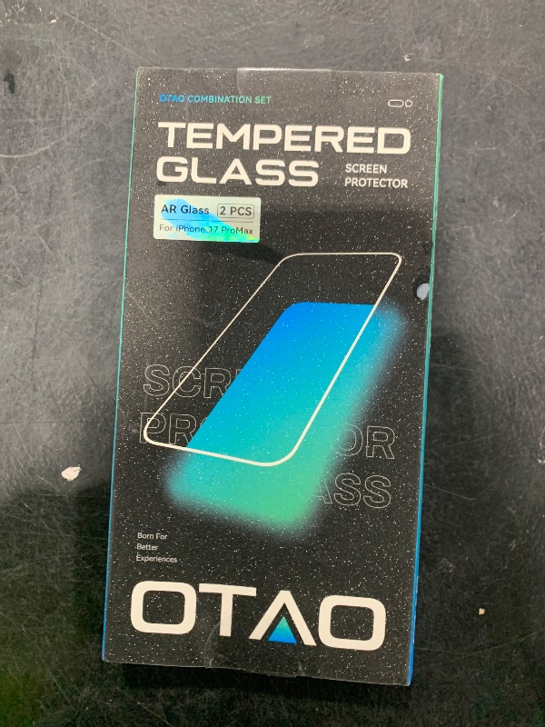 Photo 1 of [2+2] AR(Anti-Reflective) Screen Protector for iPhone 17 Pro Max + Camera Lens Protector, [Anti-Glare] 9H+ Tempered Glass with Auto-Align Kit Bubble-Free Installation, Anti-Fingerprint, HD Clear, Case Friendly