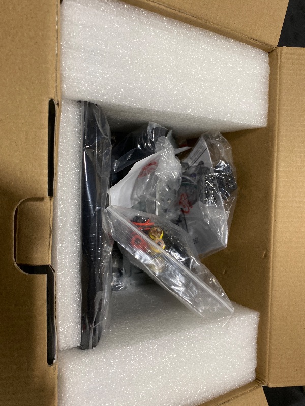 Photo 1 of 10.4" Single Din Touchscreen Car Stereo with Wireless Carplay& Android Auto, Adjustable Car Radio with Bluetooth, Mirror Link, FM Radio, Subwoofer, SWC, Backup Camera