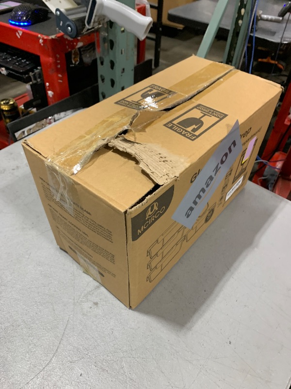 Photo 1 of [5-Pack,36 Oz]Glass Meal Prep Containers 2 Compartments Portion Control with Upgraded Snap Locking Lids Glass Food Storage Containers, Microwave, Oven, Freezer and Dishwasher (4.5 Cups)