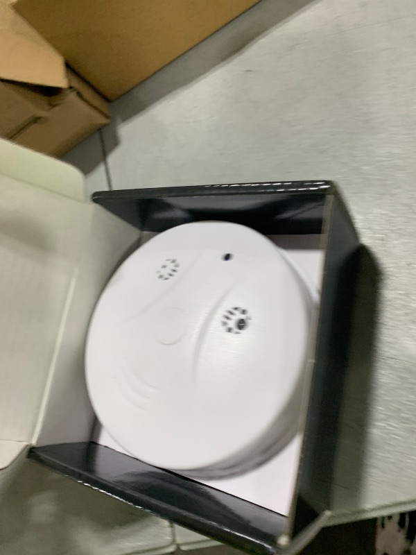 Photo 1 of Security Camera Smoke Detector Hidden Camera 1080P WiFi Indoor Cam with Night Vision Motion Detection Real-Time Spy Camera for Home Office Safety