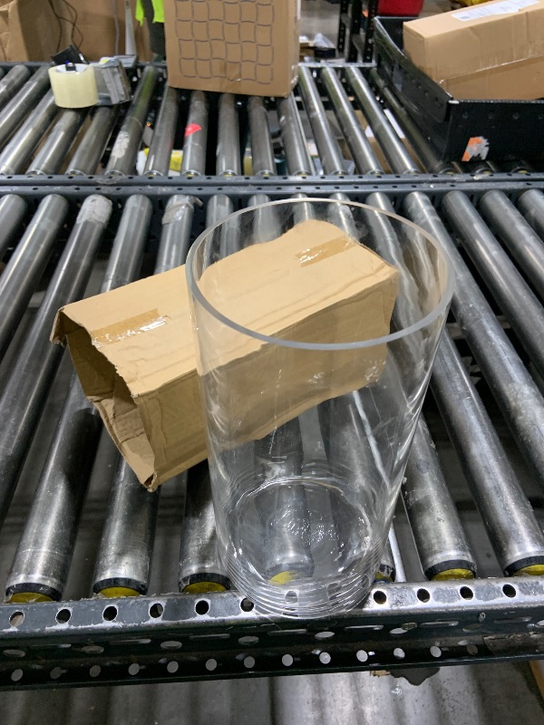 Photo 1 of CYS Excel Clear Glass Cylinder Vase