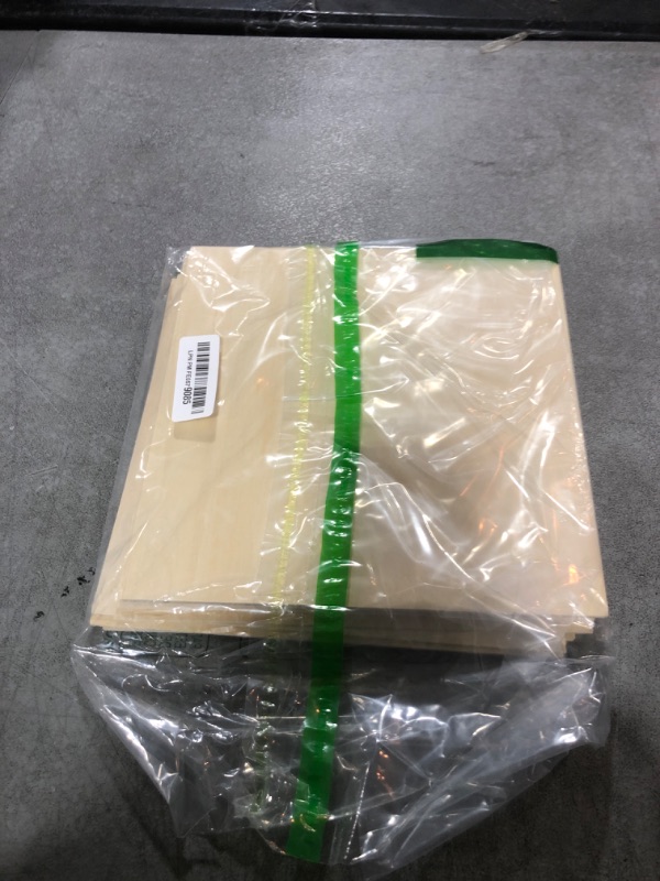 Photo 1 of 10 Pack Basswood Sheets 3mm 10 x 10 x 1/8 Inch Plywood Board, Thin Natural Unfinished Wood for DIY Crafts Painting, Hobby, Model Making, Wood Burning and Laser Projects