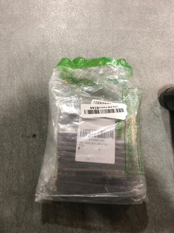 Photo 1 of 100 Pcs 10cm 0.2-0.3 Inch Diameter Wood Log Sticks for DIY Crafts & Photo Props