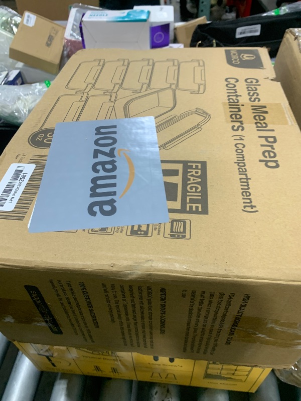 Photo 1 of [8-Pack,30 oz]Glass Meal Prep Containers,Glass Food Storage Containers,Airtight lunch Containers with Lids, Microwave, Oven, Freezer and Dishwasher