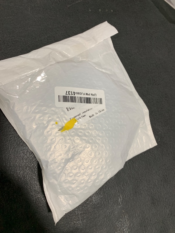 Photo 1 of 10 Feet Length Heat Shielded Fire Thermo Armor Fire Sleeve 3/8" ID,Silicone Coated Fiberglass Heat Protection for Automotive Hose Lines & Electrical Wiring?Black 3/8" x10 Feet?