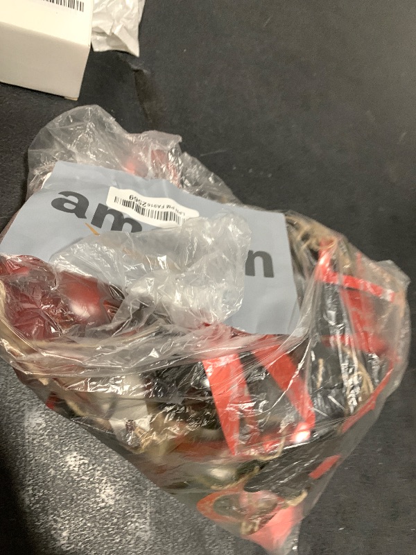 Photo 1 of 32PCS Bloody Garland Banner Props - Halloween Decorations & Zombie Vampire Party Supplies for Haunted House, Bar, Office, Home, Indoor/Outdoor Yard Decor & Weapons