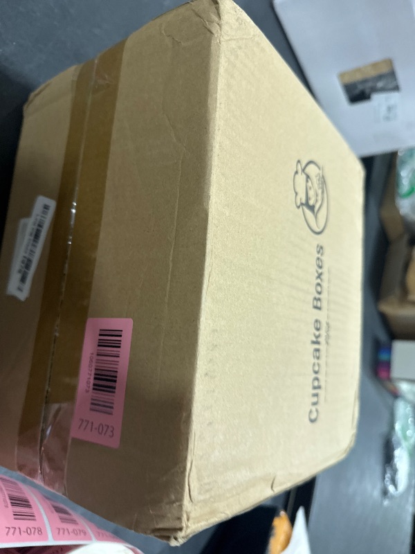 Photo 1 of (6 Count x 40 Sets) Stackable Cupcake Containers with 240 Pack Liners, Plastic Cupcakes Boxes Holders for 6 cakes, High Tall Dome Lid Cupcakes Carrier, Clear Cupcake Trays/Containers/Holders