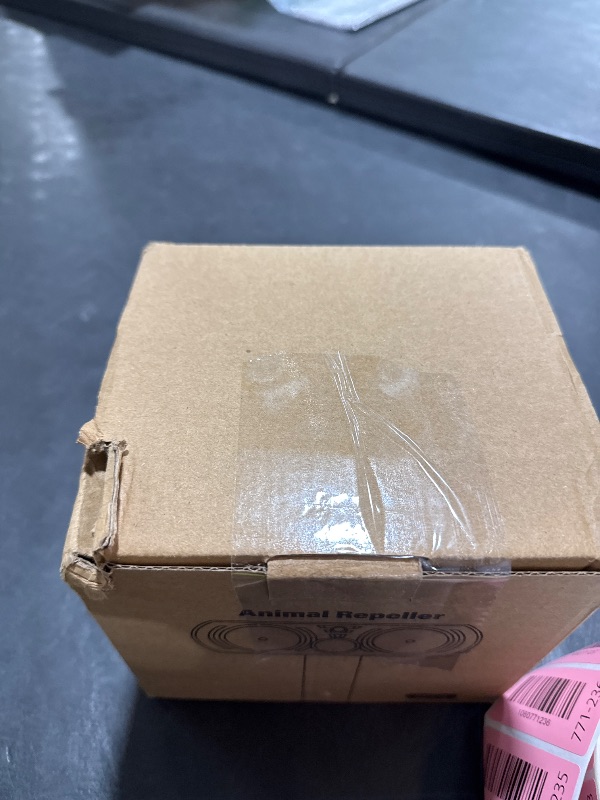 Photo 1 of 2PACK Solar Ultrasonic Animal Repellent Outdoor, Deer Repellent Devices Squirrel Cat Raccoon Rabbit Dog Deterrent, Keep Rodent Chipmunk Away Motion Detection with Flash Light for Yard Garden Lawn