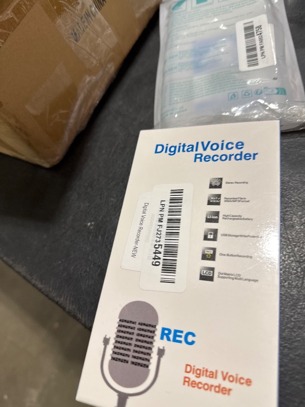 Photo 1 of ?64GB? 4800 Hours Voice Activated Recorder - Tallkcoder Dictaphone Recording Device MP3 Records with Playback, Digital Voice Recorder with AI Noise Reduction for Lectures Meetings Interviews Work