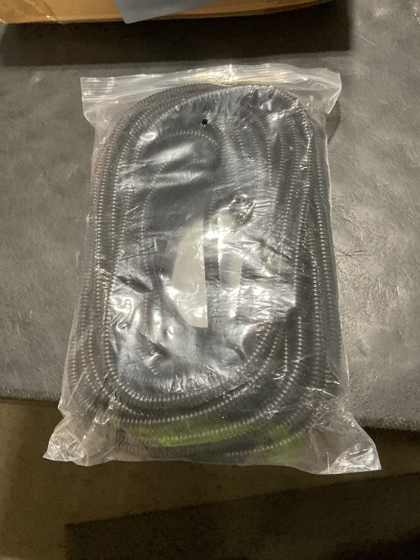 Photo 1 of 1/4 Inch Wire Loom Split Tubing - 50 ft Cord Protector Electric Wires Covers, Automotive Wire Flexible Conduit, Plastic Wire Cover