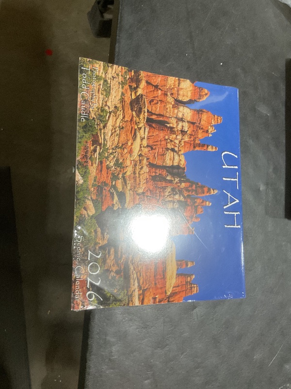 Photo 1 of "Utah" 2026 deluxe wall calendar by Todd Caudle