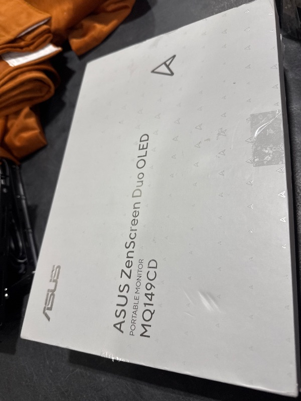 Photo 1 of ASUS ZenScreen Duo OLED 360° Foldable Portable Monitor (MQ149CD) - Dual 14-inch, 16:10, 1920x1200, DisplayHDR400 True Black, 100% DCI-P3, Delta<2, Dual USB-C, Mini-HDMI, Kickstand,