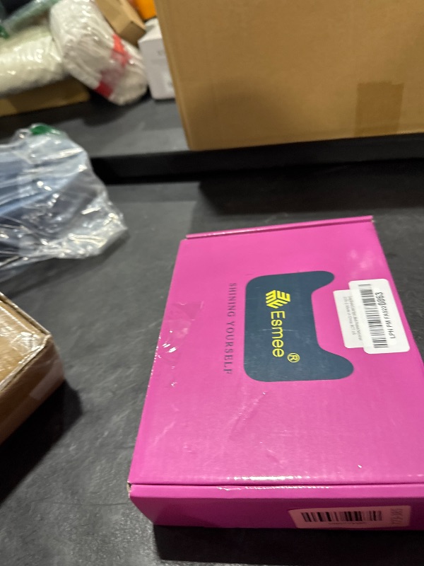 Photo 1 of *HEAVILY USED** Esmee 24" Dark Brown Synthetic Natural Long Wave Wigs with Neat Bangs for Women