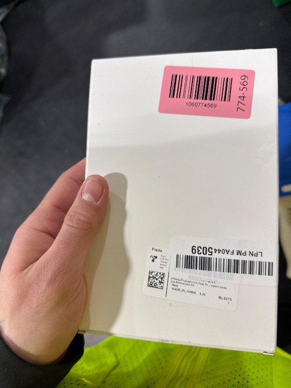 Photo 1 of 5 Pieces Fingerprint Ink Pads Thumbprint Ink Pads Black Stamp for Office Notary Supplies Identification Notary Security ID Fingerprint Cards Law Enforcement Kit