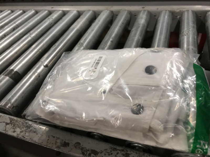 Photo 1 of & Company Women Denim Shorts Rompers Sleeveless Adjustable Strap Overalls Cross Back Jumpsuit SHV156998 WHITE S