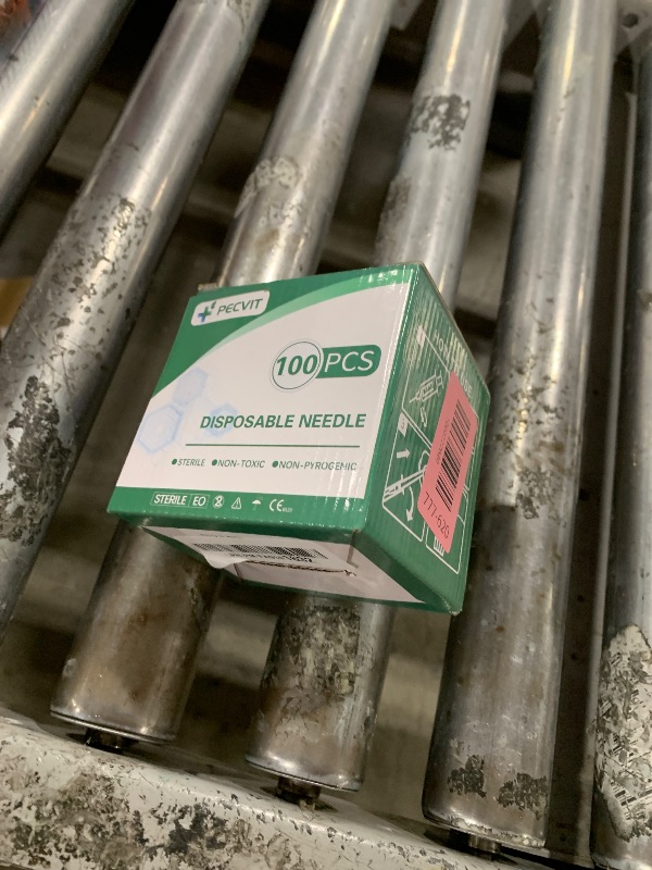 Photo 1 of 100Pack 25Ga 1 inch Needles(25mm) Luer Lock Lab Dispensing Accessories for Measuring,Refilling Inks