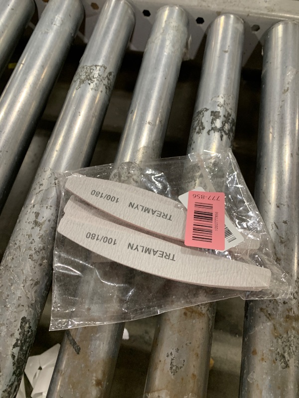 Photo 1 of 10 Pcs Rough Nail File 100/180 Grit, Heavy Duty Nail Files for Acrylic/Natural Nails, Emery Boards for Nails, Strong Finger Nail Filler, Coarse Nail File for Home and Salon Use