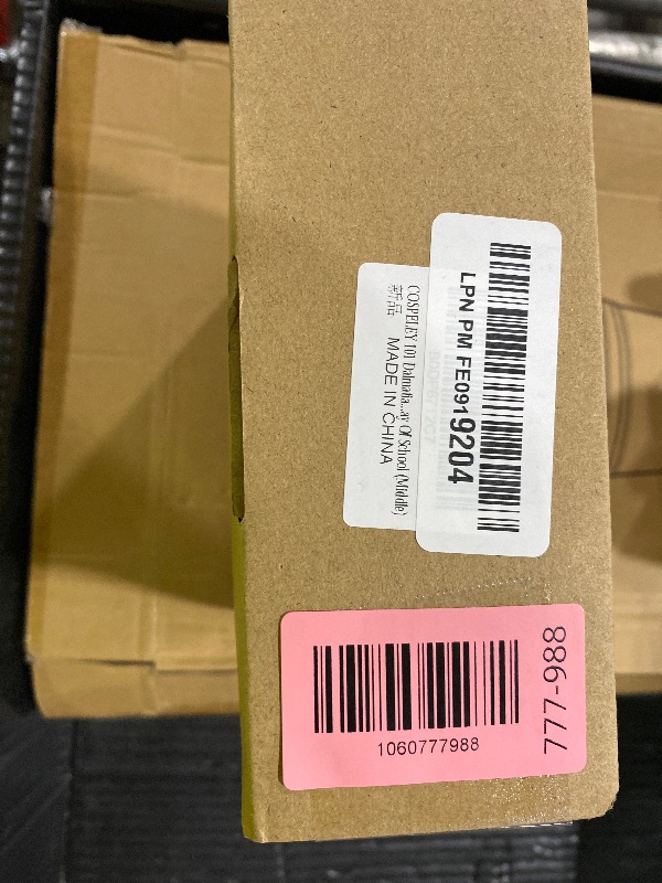 Photo 1 of 101 Dalmatian Costume for Kids, Girls Shirt Outfit Ears Headband Socks Accessories for 101st Day Of School (Middle(8-10yr))