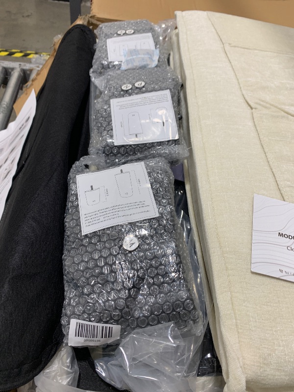 Photo 1 of MISSING MULTIPLE PIECES---------------------------SELLING FOR PARTS ONNLY -------------------------------Vesgantti 108" U Shaped Sectional Couch, Comfy Cloud Modular Sectional Sofa with 2 Ottoman Deep Seat Chenille Modern Cloud Sofa, Modular Sofas for Liv