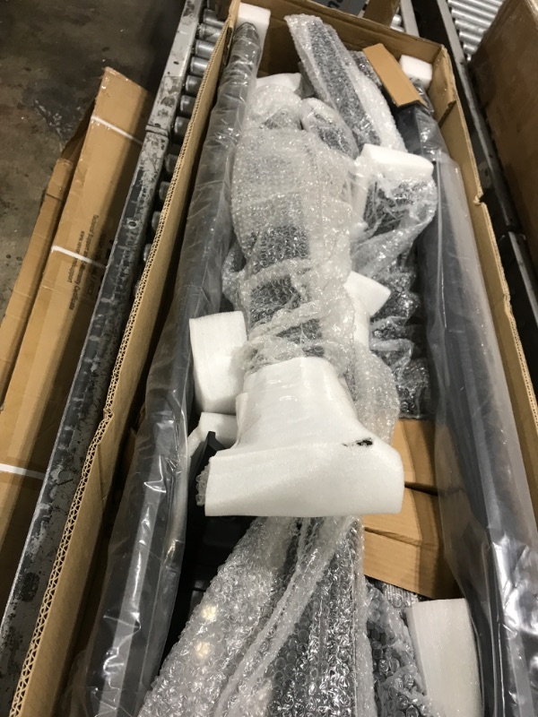 Photo 1 of
VEVOR Truck Ladder Rack, 21-31.5 in Height, Adjustable Non-Drilling Aluminum Cargo Rack with Sidebar, 800 lbs Static Capacity, Ideal for Canoes, Surfboards, Ladders, Lumber, Tents, and Large Cargo