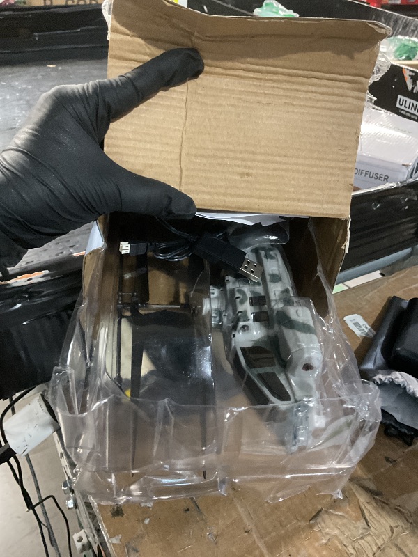 Photo 1 of ***MISSING PARTS***
LM19-F Army Apache RC Helicopter with 10 Missiles, 2.4GHz Remote Control Helicopter, Military Helicopter for Beginners and Adults, LED Lights, Altitude Hold, One-Key Take Off, Indoor Friendly