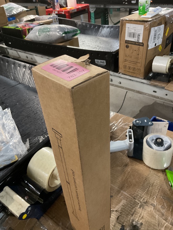 Photo 1 of ***MISSING PARTS***
TEECK Shower Curtain Rod, 32-80 inch Adjustable Spring Tension Curtain Rod, Never Rust Anti-Slip Shower Curtain Rod for Bathroom, No Drilling, Never Collapse, Easy to Use, Silver