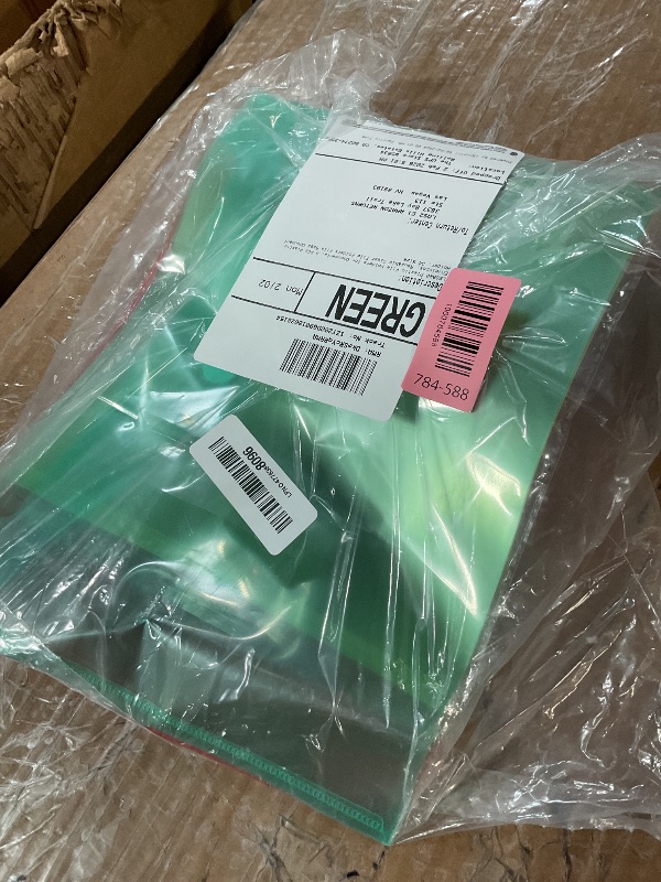 Photo 1 of ***MISSING 2 FOLDERS***
LEOBRO Plastic File Folders for Documents, 6 PCS Plastic Envelopes, Reusable Clear File Folders File Bags Document Holder, A4 Size