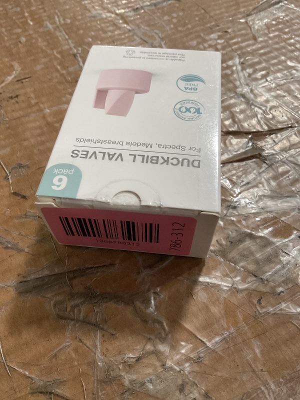 Photo 1 of [6-Count] Papablic Duckbill Valves, Replacement Milk Valves Compatible with Spectra S1 S2 and Medela Breast Pumps Accessories, BPA & DEHP Free, Pink