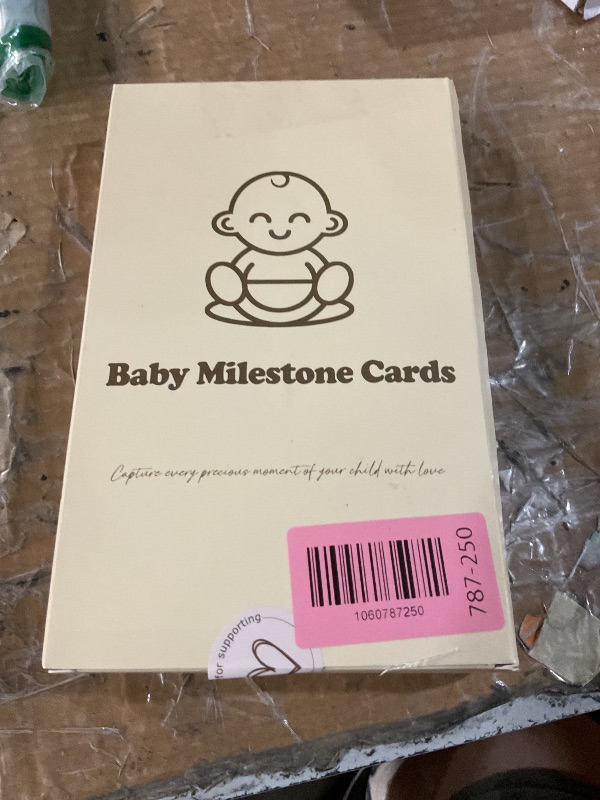 Photo 1 of ***MISSING PARTS***
Baby Monthly Milestone Cards - My First Holiday Milestone | Baby Announcement Sign & Celebration Board | Hello World Sign | Milestone Photo Cards | Perfect Newborn Gift & Keepsake