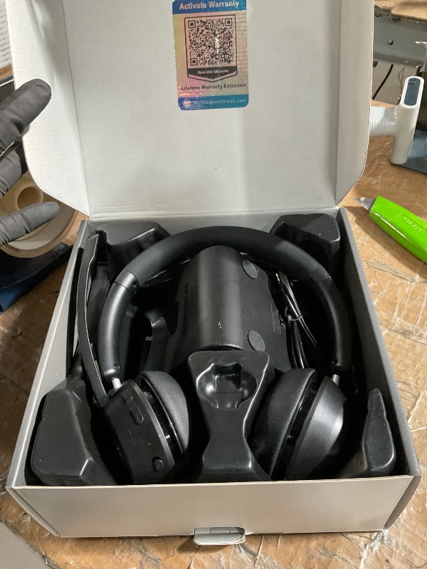 Photo 1 of (Upgraded Version) Wireless Headset, Bluetooth Headset with Noise Cancelling Microphone, Best Headphones with Mic Mute & USB Dongle for PC/Computer/Laptop/Cell Phones/Remote Work/Call Center