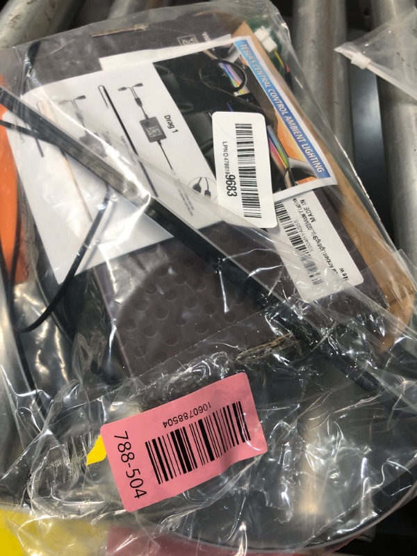Photo 1 of ***MISSING PARTS***
LED Car Ambient Lighting Strip for Tesla High Brightness with APP Control Multiple Colors and Car LED Strip Lighting Neon Lights for Model 3/Y (Dashboard& Center Console)