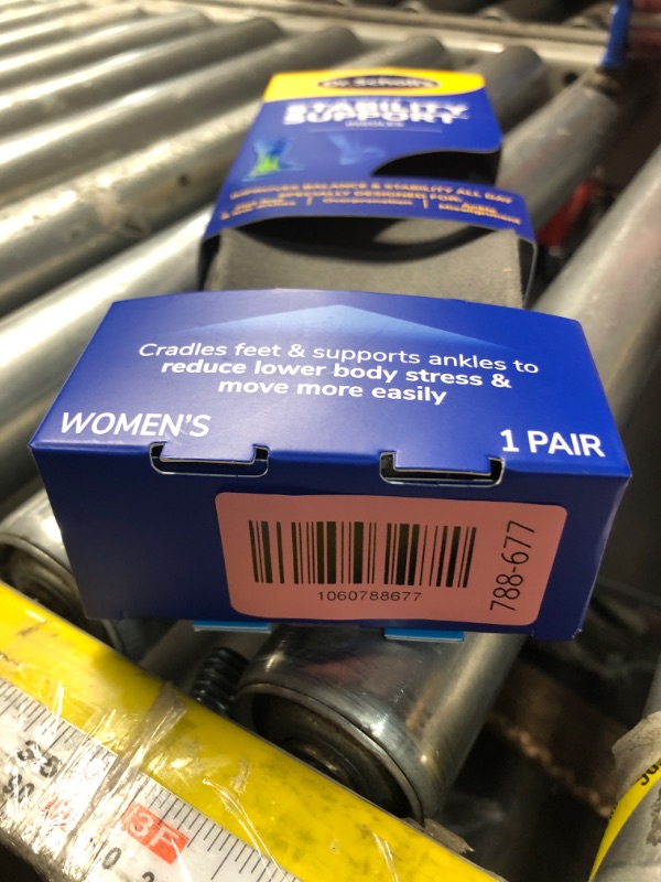 Photo 1 of ?Dr. Scholl's Stability Support Insoles, Flat Feet & Overpronation Low Arch Support, Improves Balance & Stability, Motion Control, Trim Inserts to Fit Shoes, Women's Size 6-10