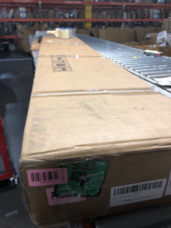 Photo 1 of ***FACTORY SEALED***OPENED FOR INSPECTION***36"x 80" 5-Lite Frosted Glass French Interior Slab Door, Pre-Assembled Solid Wood Panel for Bedroom Closet Laundry Pantry Bathroom White Pre-Finished Surface Paintable, w/o Hardware