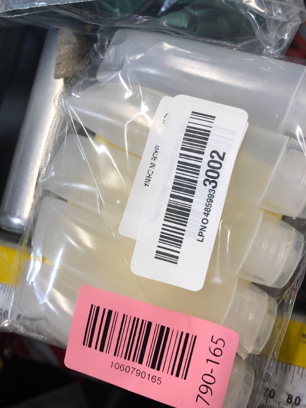 Photo 1 of ***MISSING PARTS***
OTO 6 Pack Travel Size Plastic Squeeze Bottles for Liquids, 30ml/1 Fl. Oz TSA Approved Makeup Toiletry Cosmetic Containers
