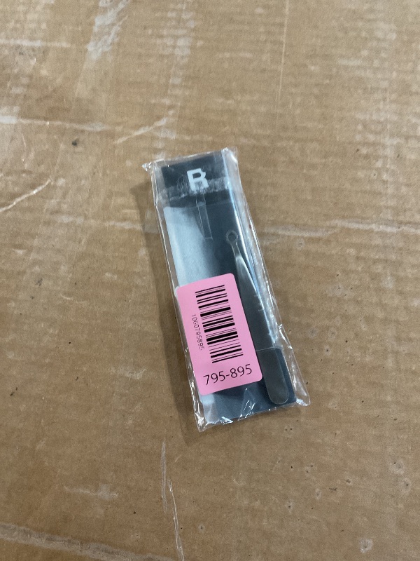 Photo 1 of [Premium Hand-Made] Round tip Tweezers, 304 Surgical-Grade Stainless Steel for Safety, Precision, hair tweezers for plucking, Facial Hair for Men & Women, Trim (Silver)