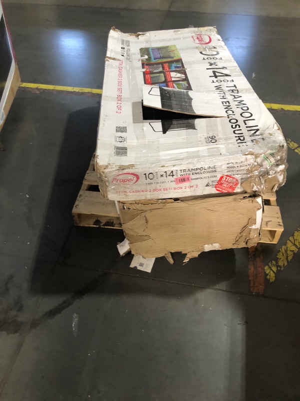 Photo 1 of "Propel 10x14 foot trampoline"