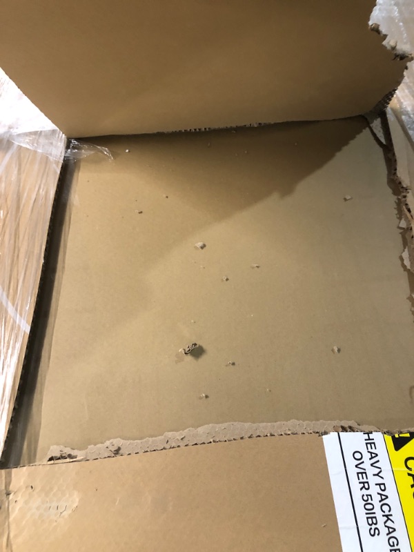 Photo 1 of [Tempered Glass] 55" x 55" Round Glass Chair Mat, Heavy Duty Hard Floor Mat with Round Corner and Polished Edge, Office Chair Mat for Carpet Office Home Hardwood Floor Desk