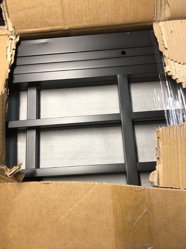 View 2 of **PARTS ONLY/SEENOTES** Bellemave Full Size Metal Loft Bed with L Shaped Desk and Wardrobe, Heavy Duty Loft Bed Frame with Storage Stairs, LED Loft Bed Frame with Charging Station & Safety Guard, Space Saving Loft Bed, Black