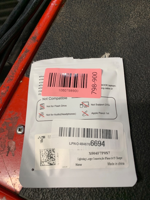 Photo 1 of ????? ???????? Lightning to USB C Adapter for iPhone 17/16/15 Series,iPad Pro,Charging & Data Sync ONLY,Type C Charger Connector,for iPhone 17/16 Charger,17/16 Accessroies,Not for Audio