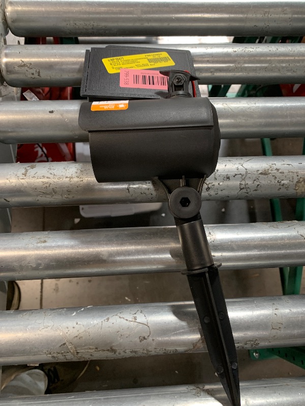 Photo 1 of ***DAMAGED - SEE NOTES/PICTURES***
Mainstays Solar Powered Black LED Landscape Spot Light 60 Lumens