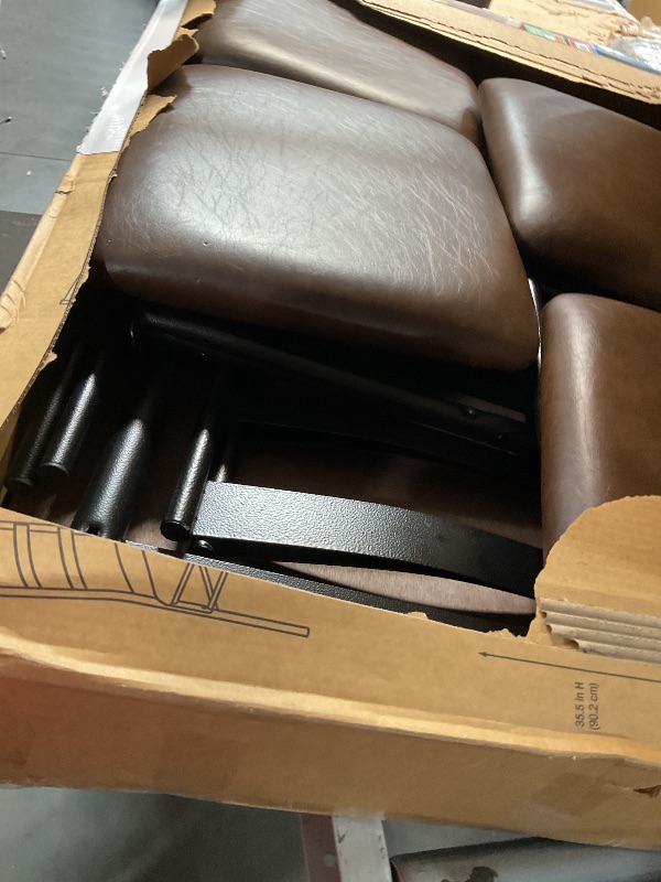 Photo 1 of ***FACTORY SEALED***Starlight Canyon Home Brown 5-Piece Transitional Wood Dining Set for Elegant Dining Spaces