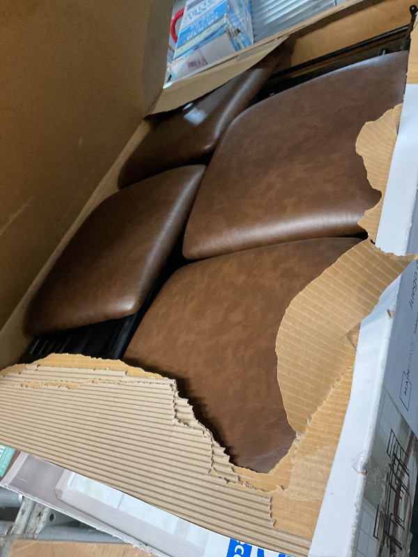 Photo 1 of ***FACTORY SEALED***Starlight Canyon Home Brown 5-Piece Transitional Wood Dining Set for Elegant Dining Spaces